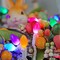 Easter Decorations, Easter Lights String Plug in, 50 LED 17FT Multi Color Christmas Lights, White Wire Fairy Lights for The Home Outdoor Bedroom Patio Wreath Window Tree Easter Garland Decor